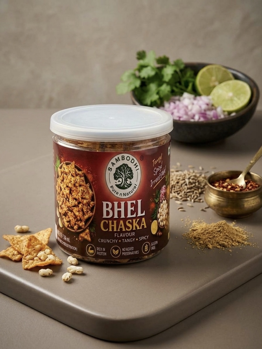 Bhel Chaska Makhana Chips | 90g